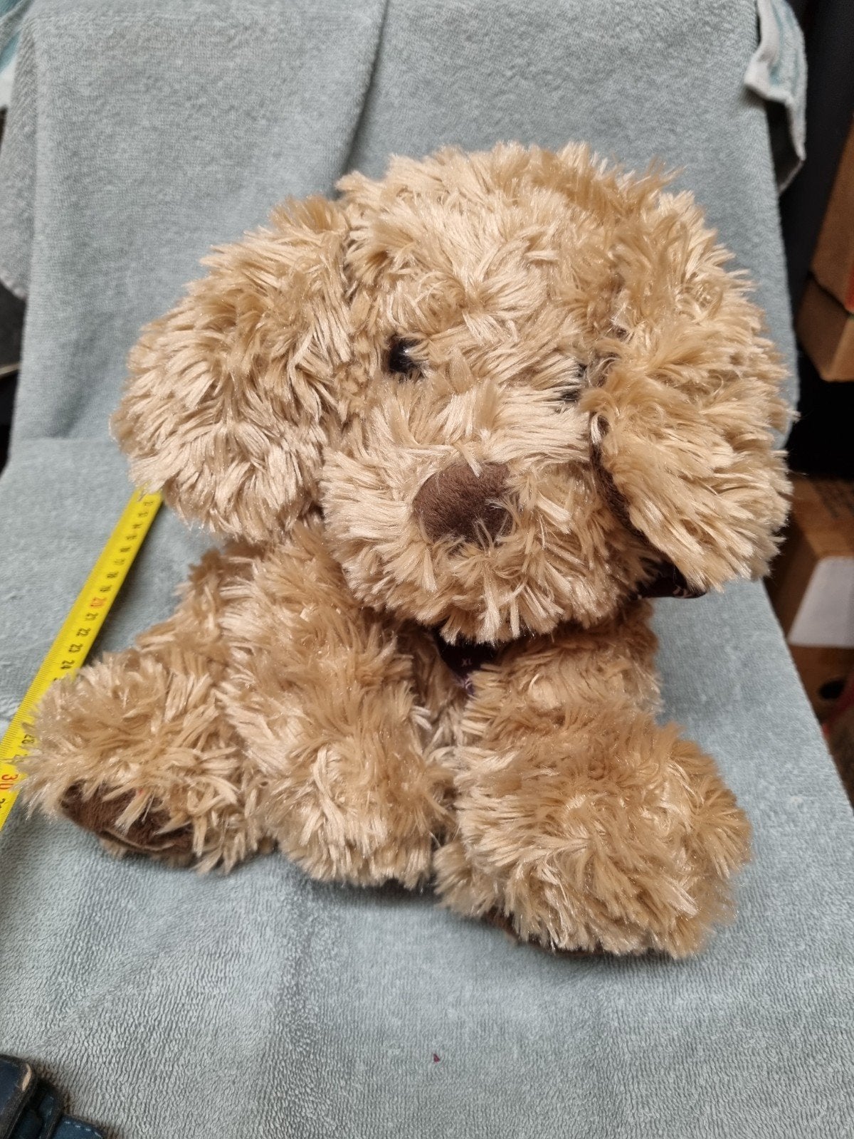 hond knuffel XL op pootje nr 57, Ophalen of Verzenden, Hond