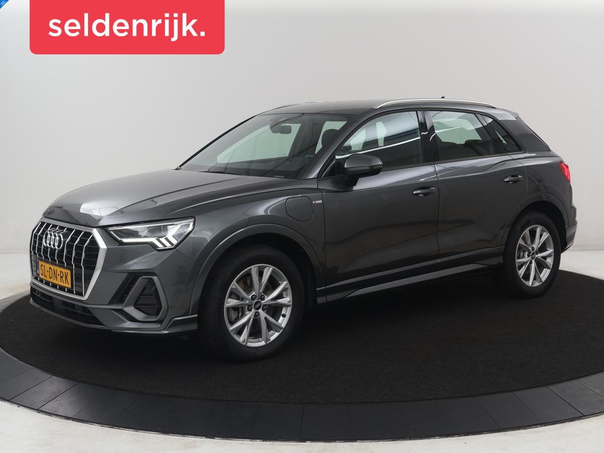 Audi Q3 45 TFSI e S edition SOH 94,1% | S-Line | Navigatie |, Gebruikt, Leder en Stof, Hybride Elektrisch/Benzine, 13 kWh