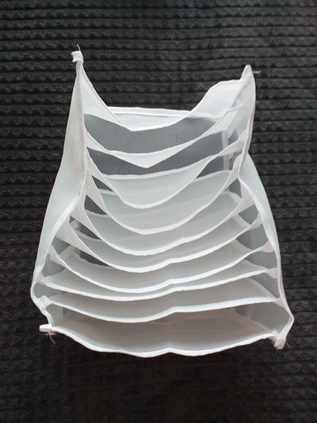 Witte organizer voor lades of kasten, Ophalen of Verzenden, Gebruikt, Wit, Textiel