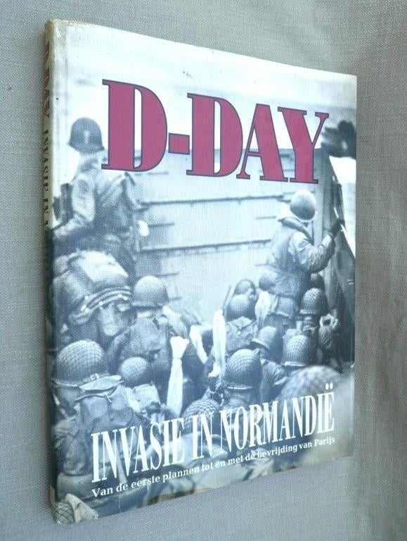 D-Day invasie in Normandië. 1e plannen / bevrijding Parijs., Tweede Wereldoorlog, Ophalen of Verzenden, Zo goed als nieuw, Landmacht