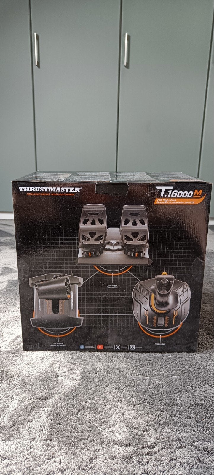 Thrustmaster T.16000M FCS Flight Pack, Ophalen of Verzenden, Nieuw, Thrustmaster TCA