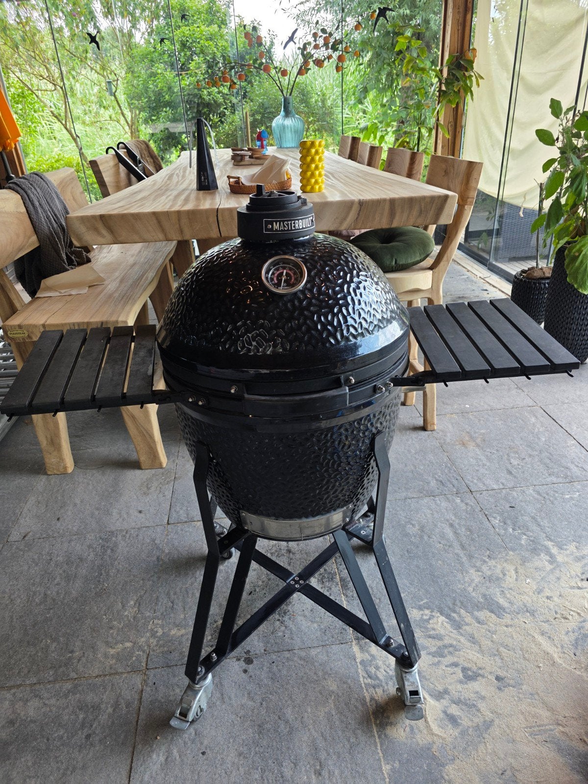Masterbuilt/ Kamado Joe Classic met veel extra's, Ophalen of Verzenden, Gebruikt, Masterbuilt