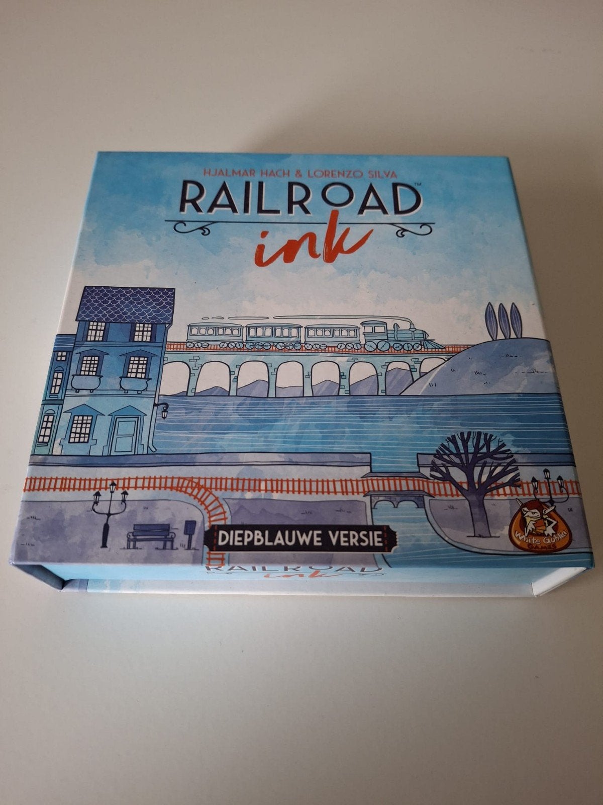 Railroad ink, Ophalen
