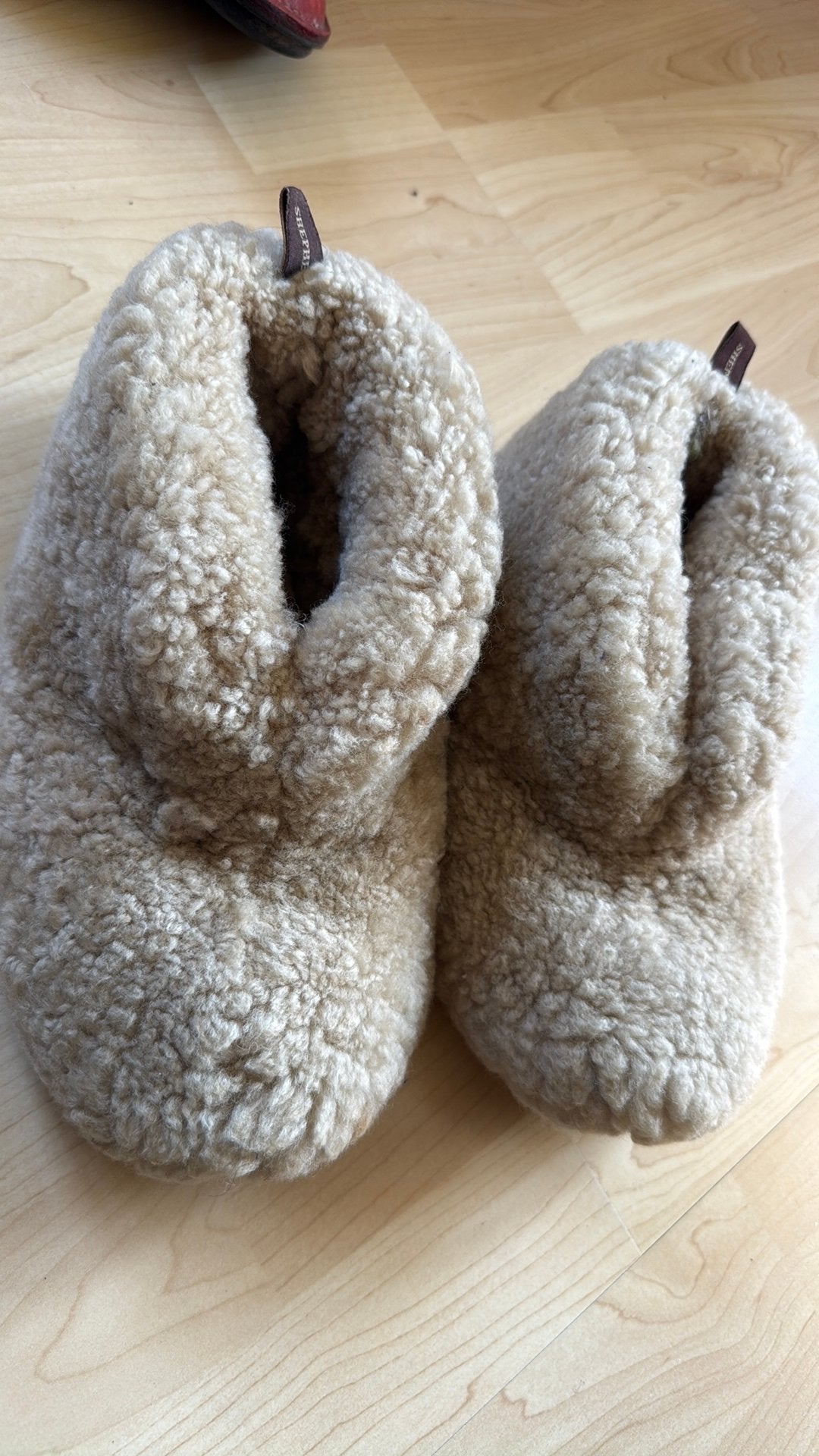 Shepherd Sheepskin wollen pantoffels 38, Beige, Ophalen of Verzenden, Pantoffels of Sloffen, Gedragen