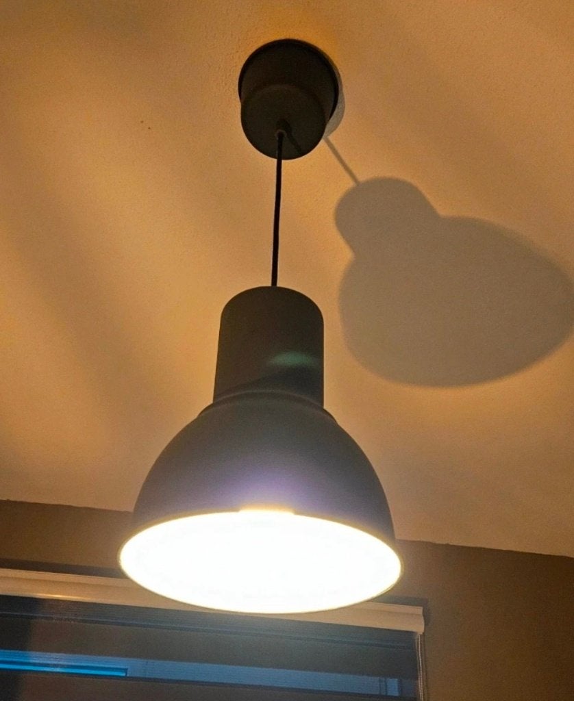 Ikea hanglamp, Huis en Inrichting, Lampen | Hanglampen, Ophalen of Verzenden, Zo goed als nieuw, Industrieel, E27 (groot)