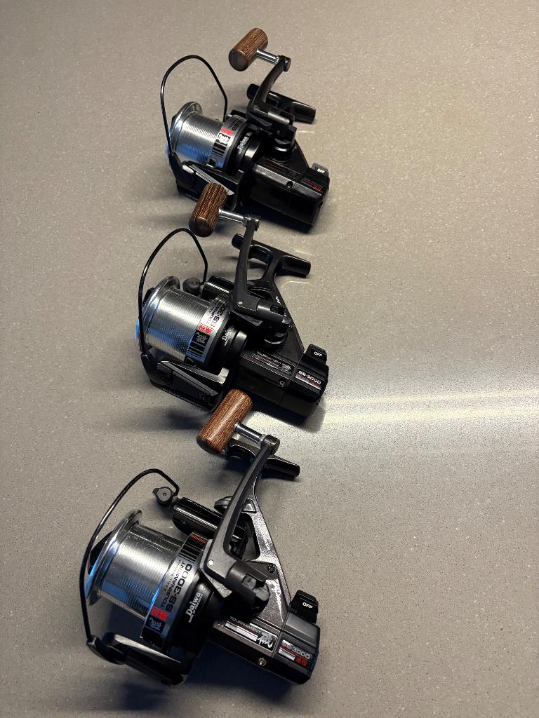 Daiwa SS3000 (square) x3, Watersport en Boten, Ophalen of Verzenden, Zo goed als nieuw, Molen