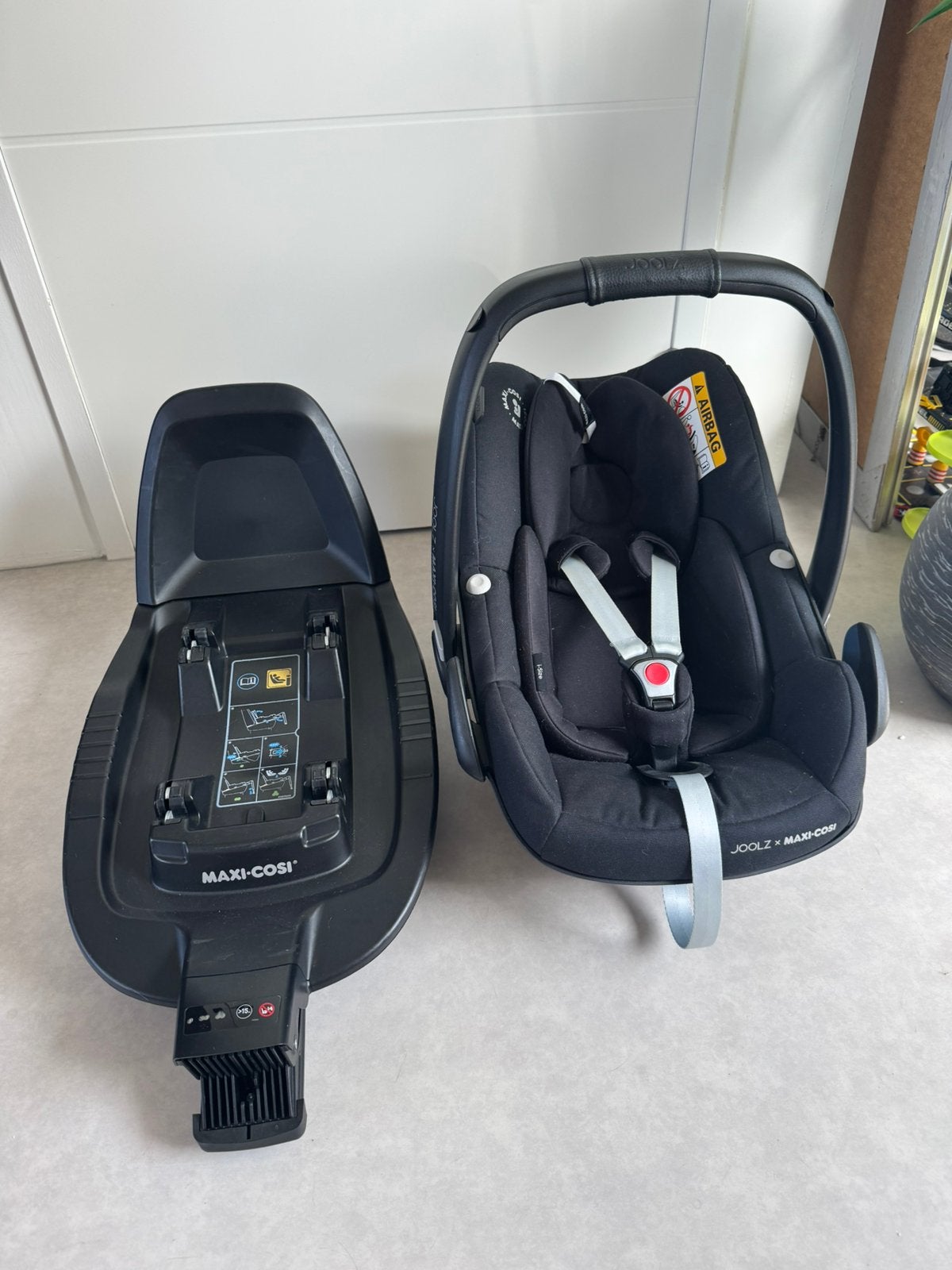Maxi-Cosi Pebble Pro i-Size + Base | Joolz Edition, Kinderen en Baby's, Autostoeltjes, Ophalen, Gebruikt, Isofix, 0 t/m 13 kg