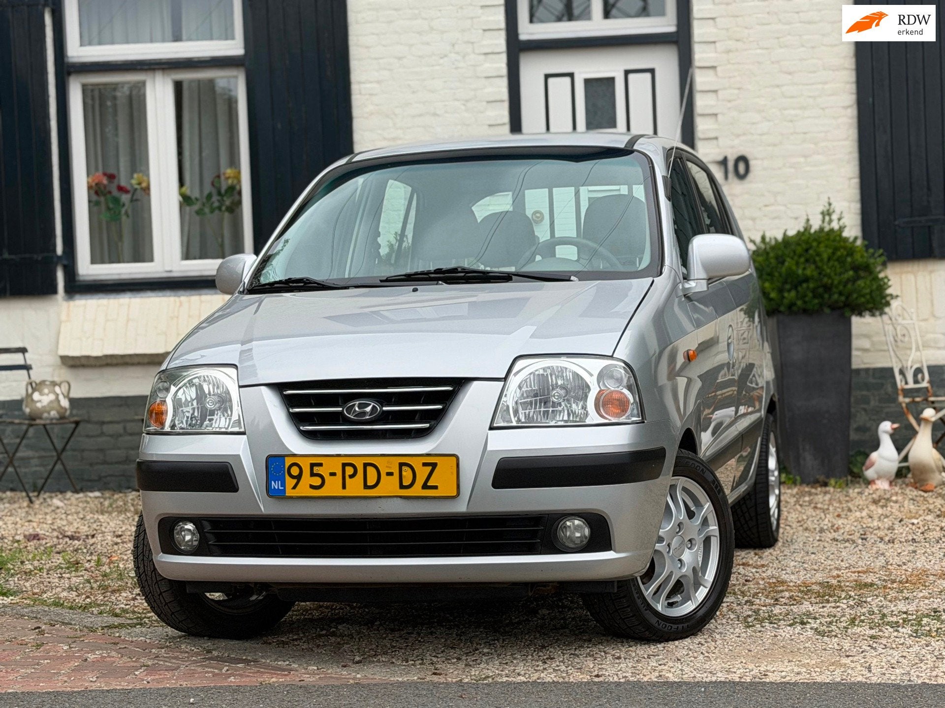 Hyundai Atos 1.1i Dynamic|Elek-ramen|Nette auto, Auto's, Voorwielaandrijving, Gebruikt, 31 €/maand, 4 cilinders