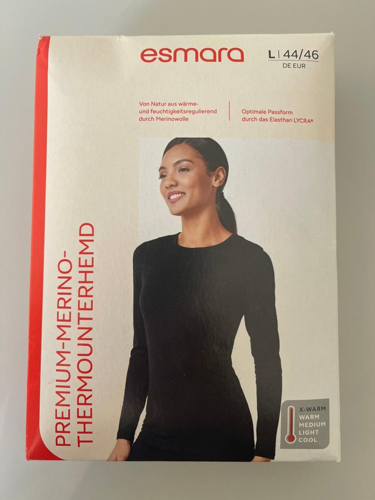 Ski vakantie wintersport shirt trui merino zwart L, Ophalen of Verzenden, Zo goed als nieuw, Maat 34 (XS) of kleiner, Zwart