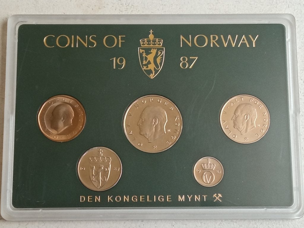 Noorwegen jaarset 1987., Ophalen of Verzenden, Overige landen, Setje