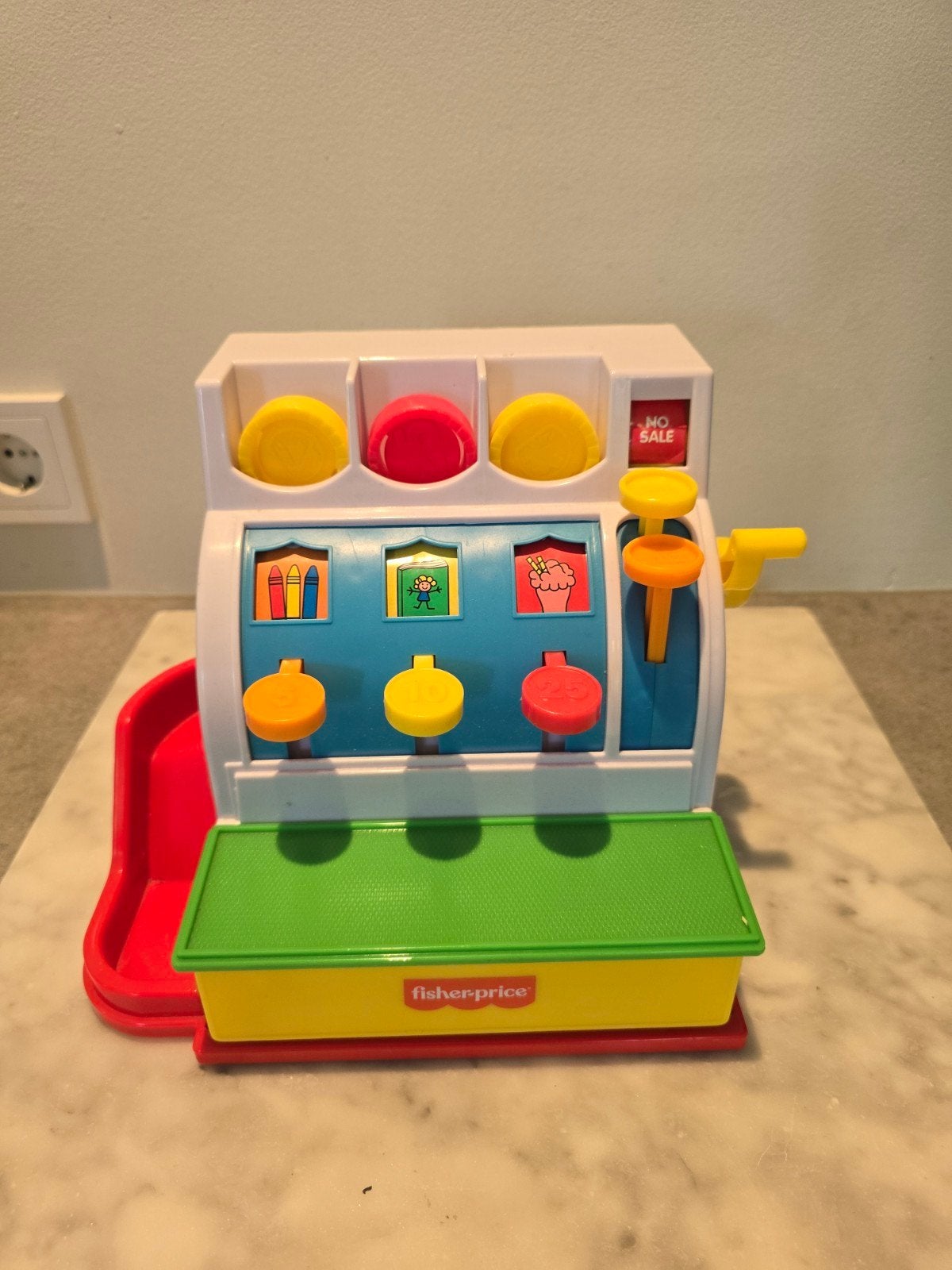 Fisher-Price Kassa Speelgoed, Kinderen en Baby's, Speelgoed | Fisher-Price, Ophalen of Verzenden, Zo goed als nieuw, Speelset