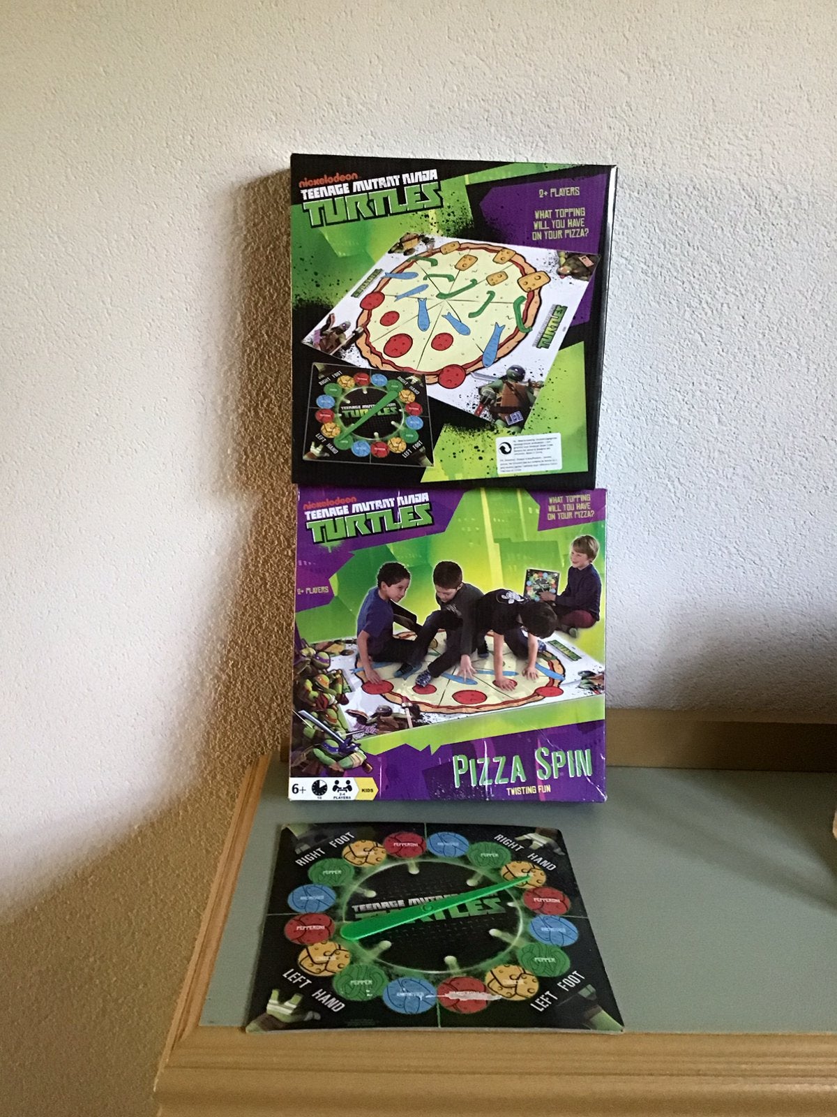 Turtles Pizza Spin Twisting Fun, Een of twee spelers, Ophalen of Verzenden, Zo goed als nieuw