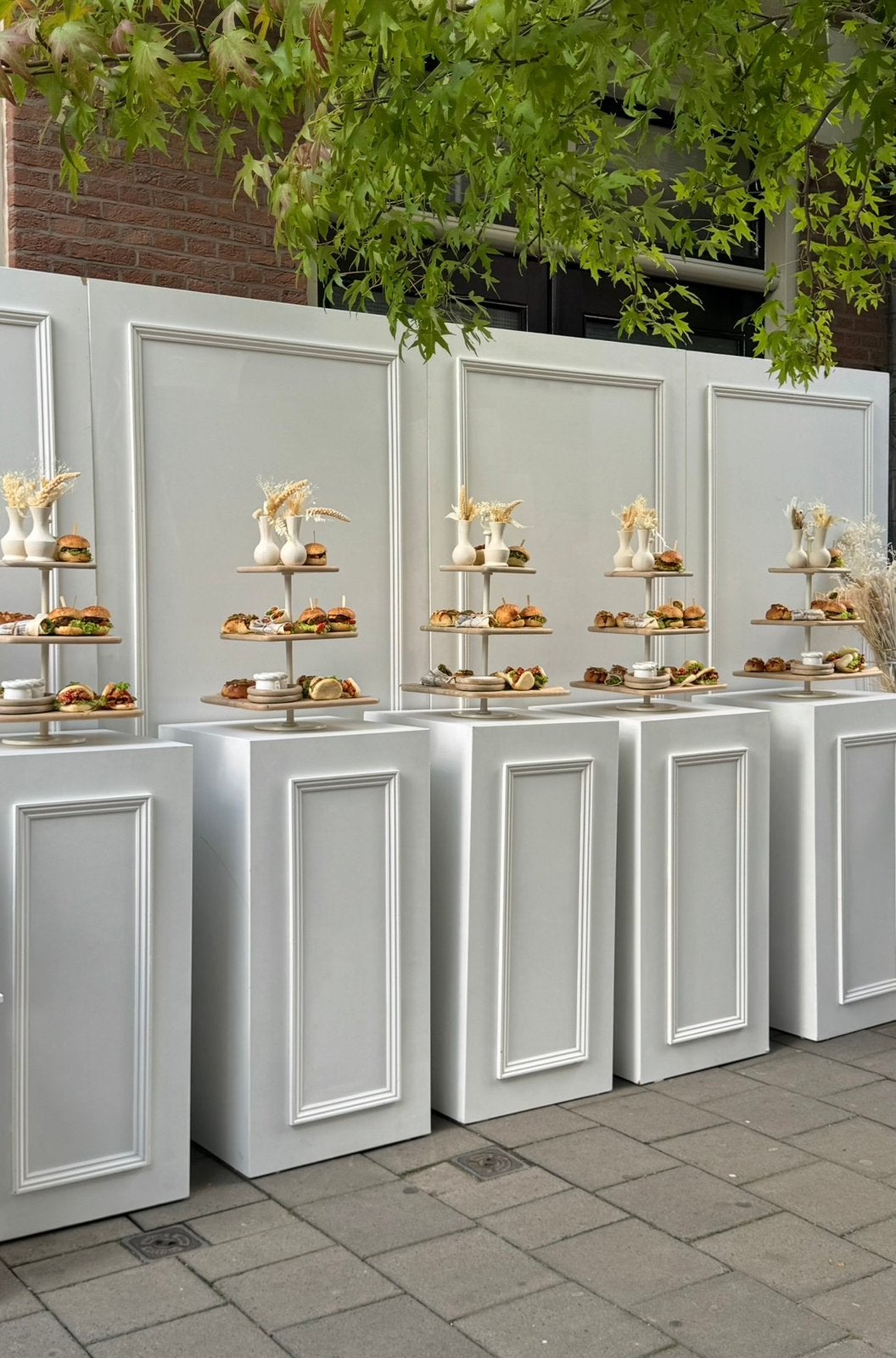 Luxe buffetsetting & backdrop te huur | Perfect een event!, Huis en Inrichting, Woonaccessoires | Zuilen en Pilaren, Ophalen of Verzenden