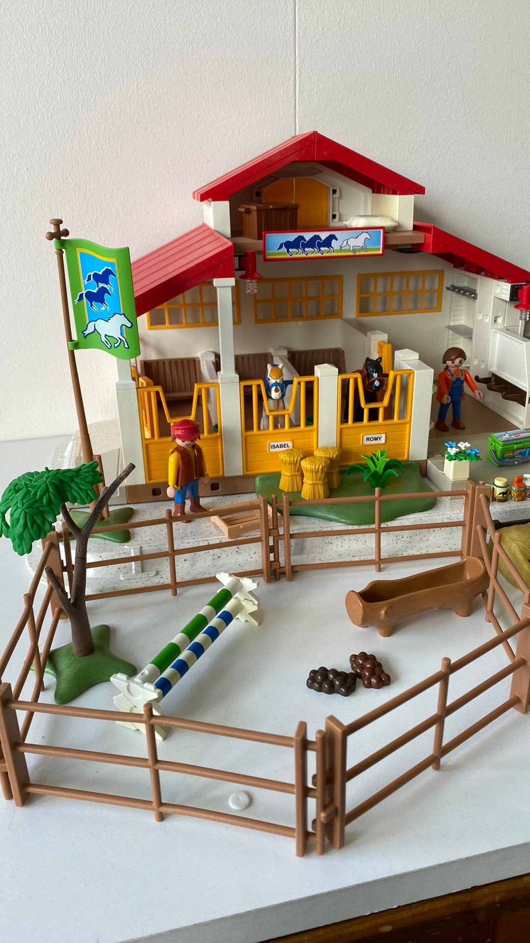 Playmobil Manege. Zie foto’s, Kinderen en Baby's, Ophalen of Verzenden, Gebruikt