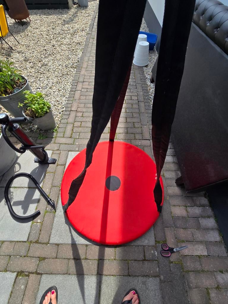 Hang schommel/schotel altijd binnen gebruikt, Ophalen of Verzenden, Gebruikt