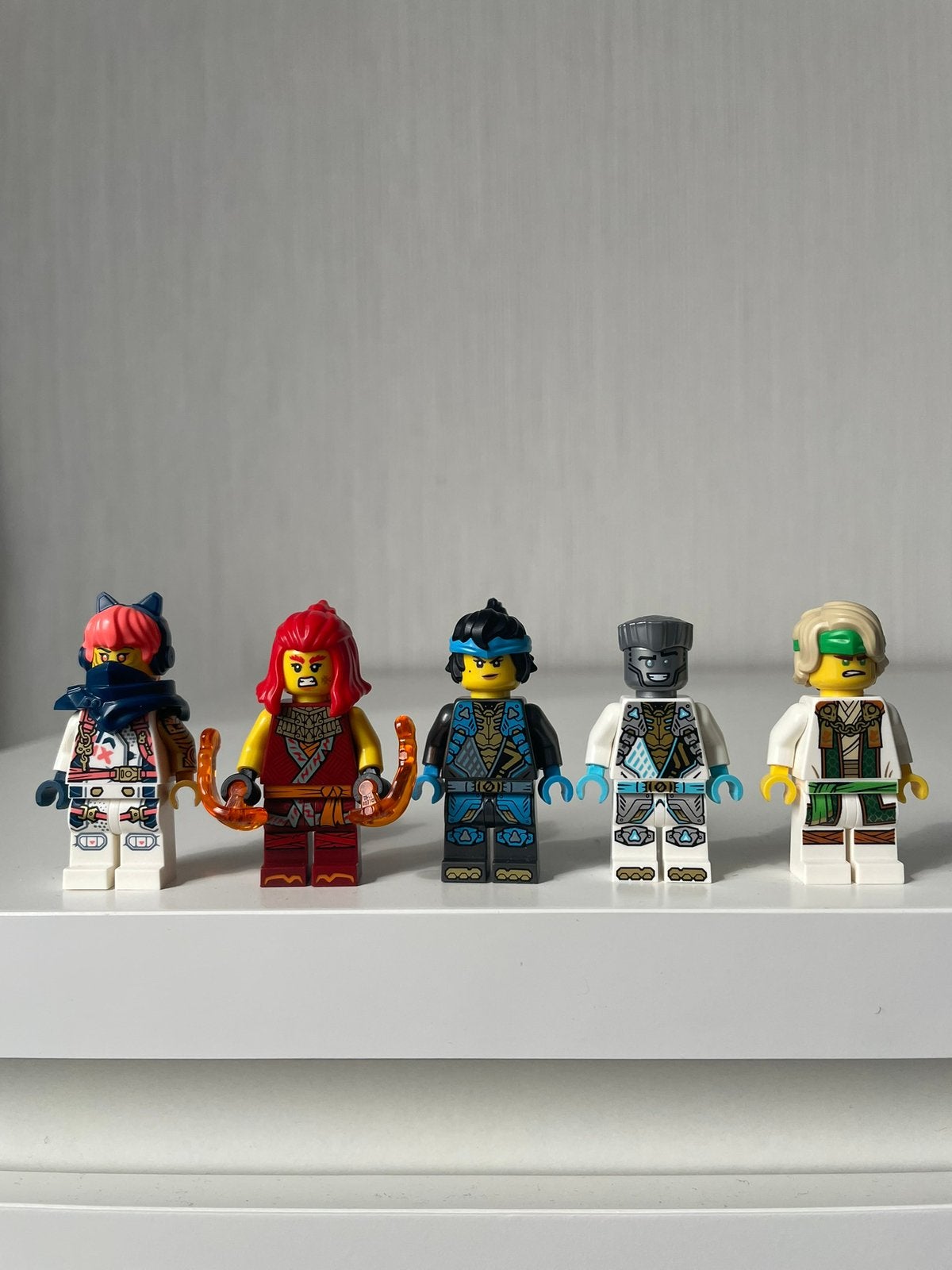 Lego Ninjago Sora, Wyldfyre, Nya, Zane & Lloyd, Ophalen, Lego, Zo goed als nieuw, Minifiguur