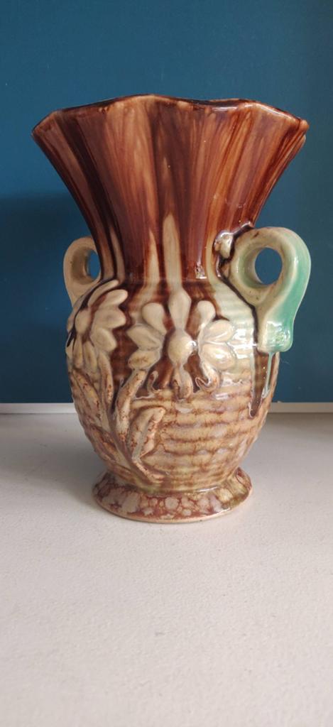 Mid Century vintage West Germany Jasba vaas 280 / 20., Antiek en Kunst, Ophalen of Verzenden