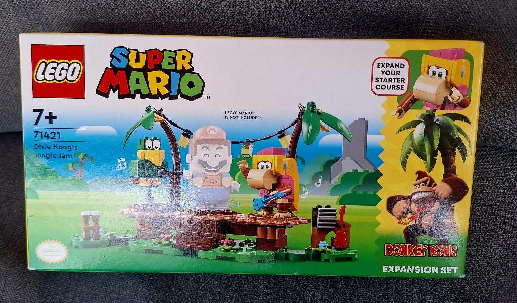 LEGO Super Mario 71421 Dixie Kongs Jungleshow |NIEUW|, Overige thema's, Nieuw, Ophalen of Verzenden, Complete set