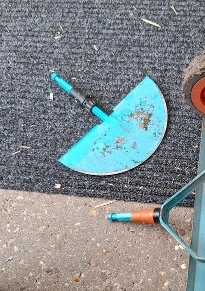 gardena tuingereedschap niet gratis, Ophalen, Gebruikt