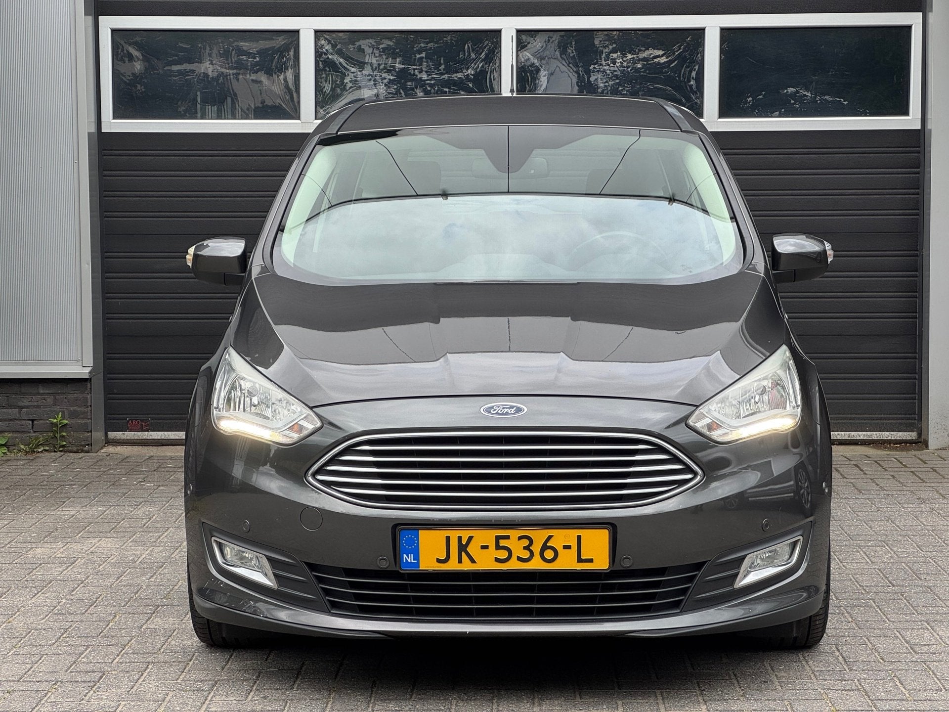 Ford Grand C-Max 1.5 Titanium Trekhaak, Camera, Navi, Cruise, Auto's, Ford, Voorwielaandrijving, 1373 kg, Euro 6, 150 pk