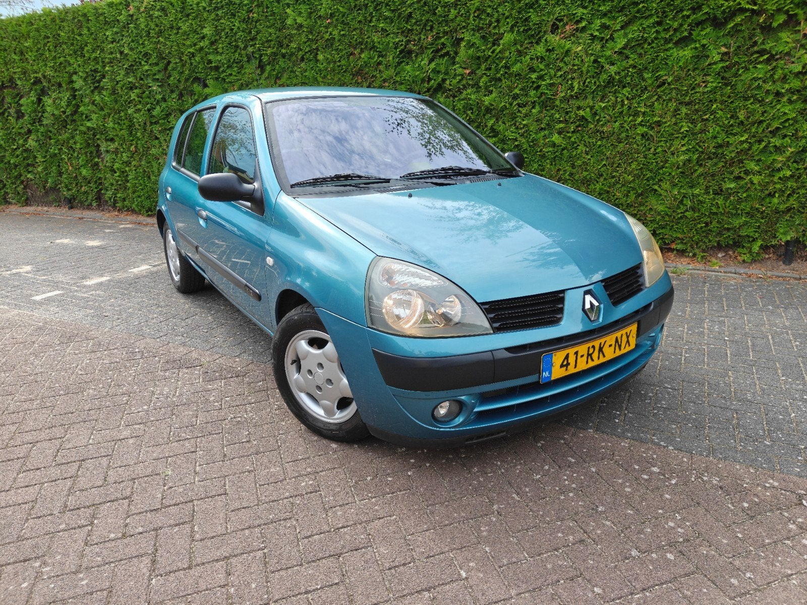 Renault Clio 1.2 - 5 Deurs Airco Trekhaak 164k, Voorwielaandrijving, Stof, 4 cilinders, Origineel Nederlands