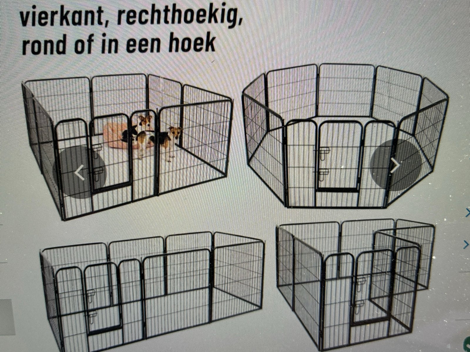 Puppyren, Ophalen, Zo goed als nieuw