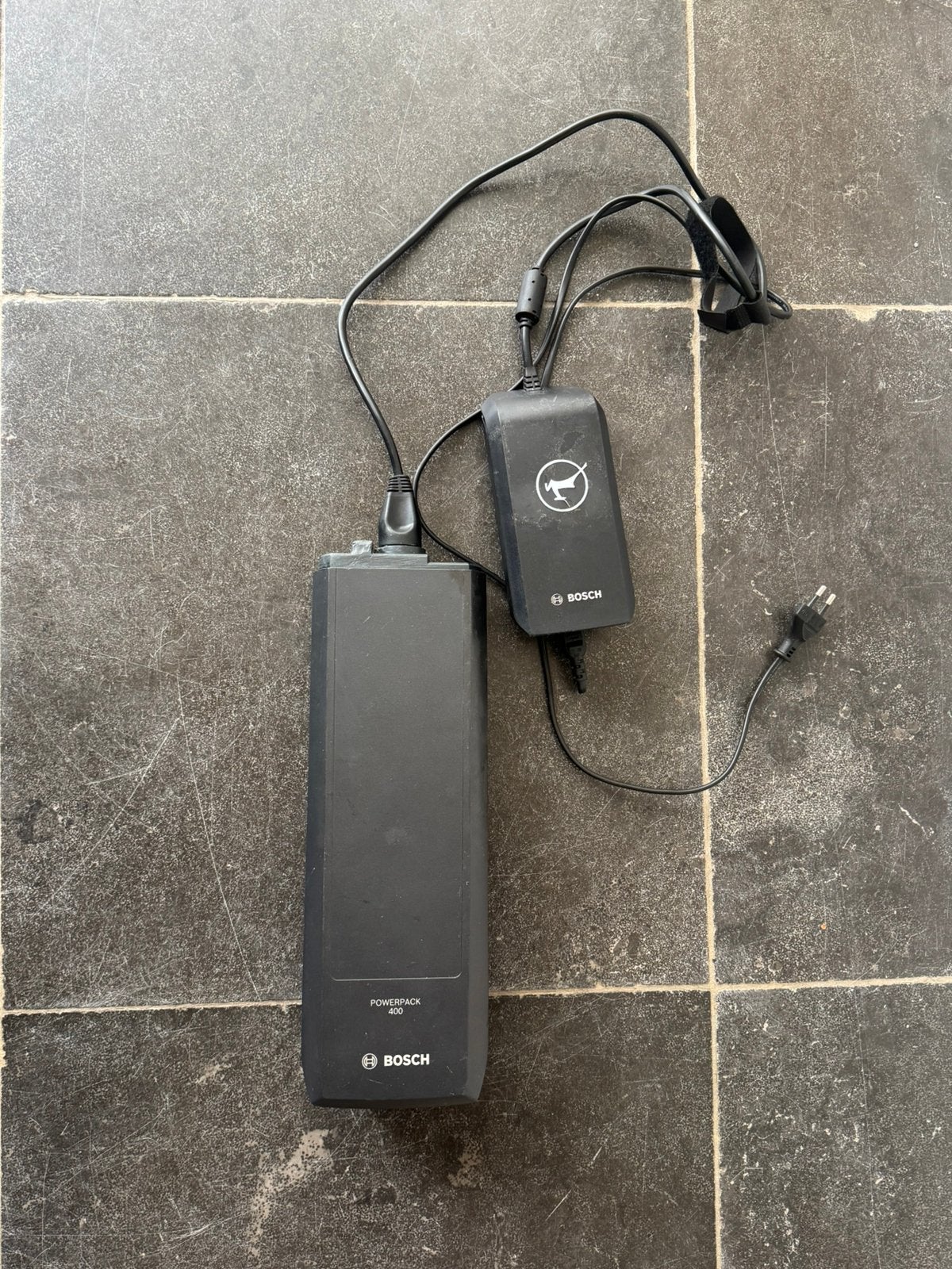 Bosch E-bike Accu + Oplader, Ophalen of Verzenden, Gebruikt