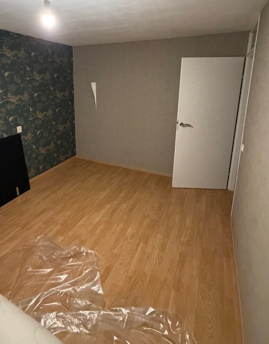Laminaat vloer - ca. 30m2, Ophalen, Gebruikt, Bruin, 25 tot 50 m²
