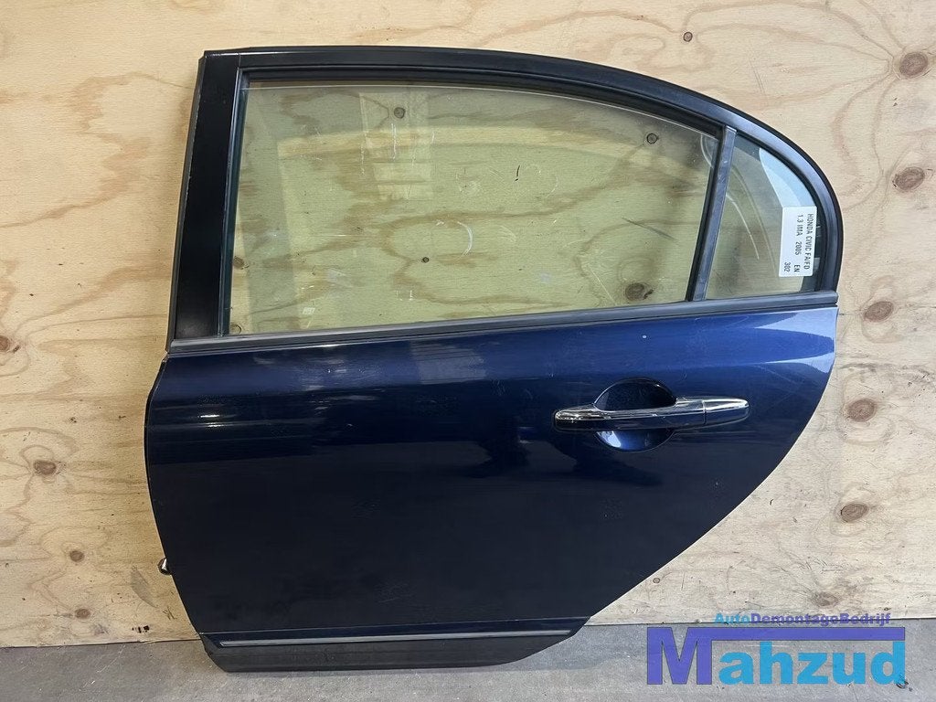 HONDA CIVIC 8 FD FA sedan Blauw B536PX Links Achter deur por, Gebruikt, Deur, Info@honda.co.jp, Ophalen of Verzenden