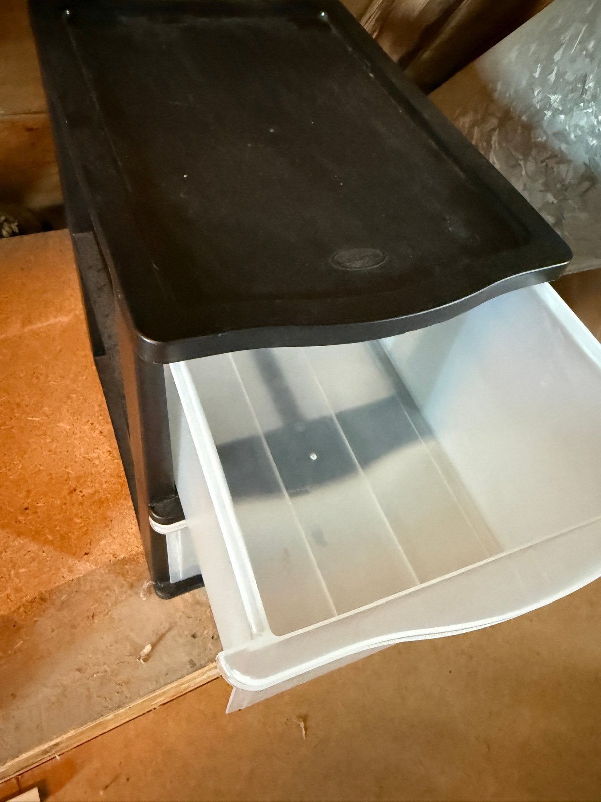 Handige opbergkast met 2 laden - Kunststof, Ophalen, Gebruikt, 1 of 2 laden, Minder dan 100 cm
