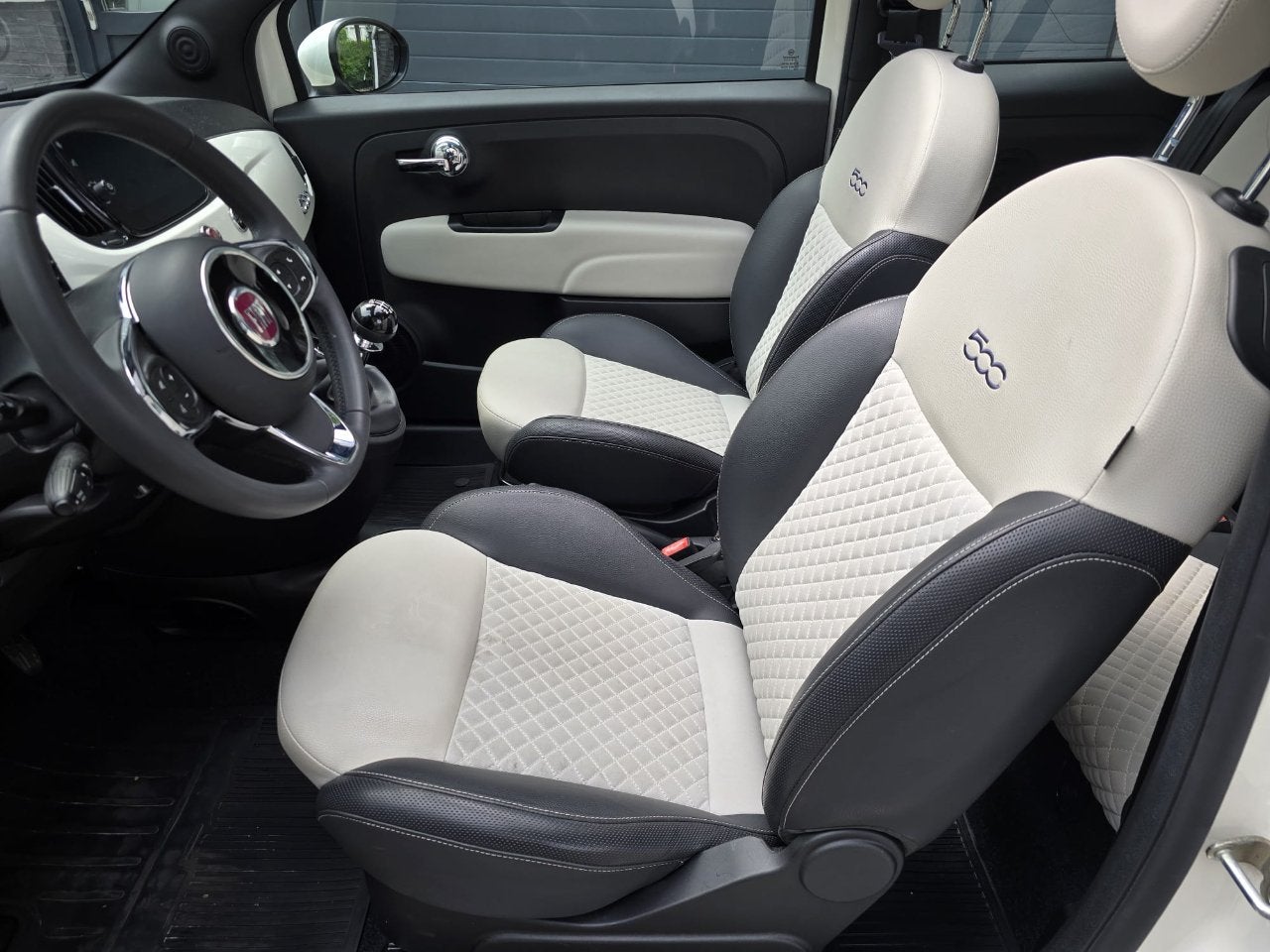 Fiat 500 c1.0 Hybrid Dolcevita (bj 2022), Auto's, Fiat, Gebruikt, Automatische klimaatregeling, Cabriolet, 4 stoelen