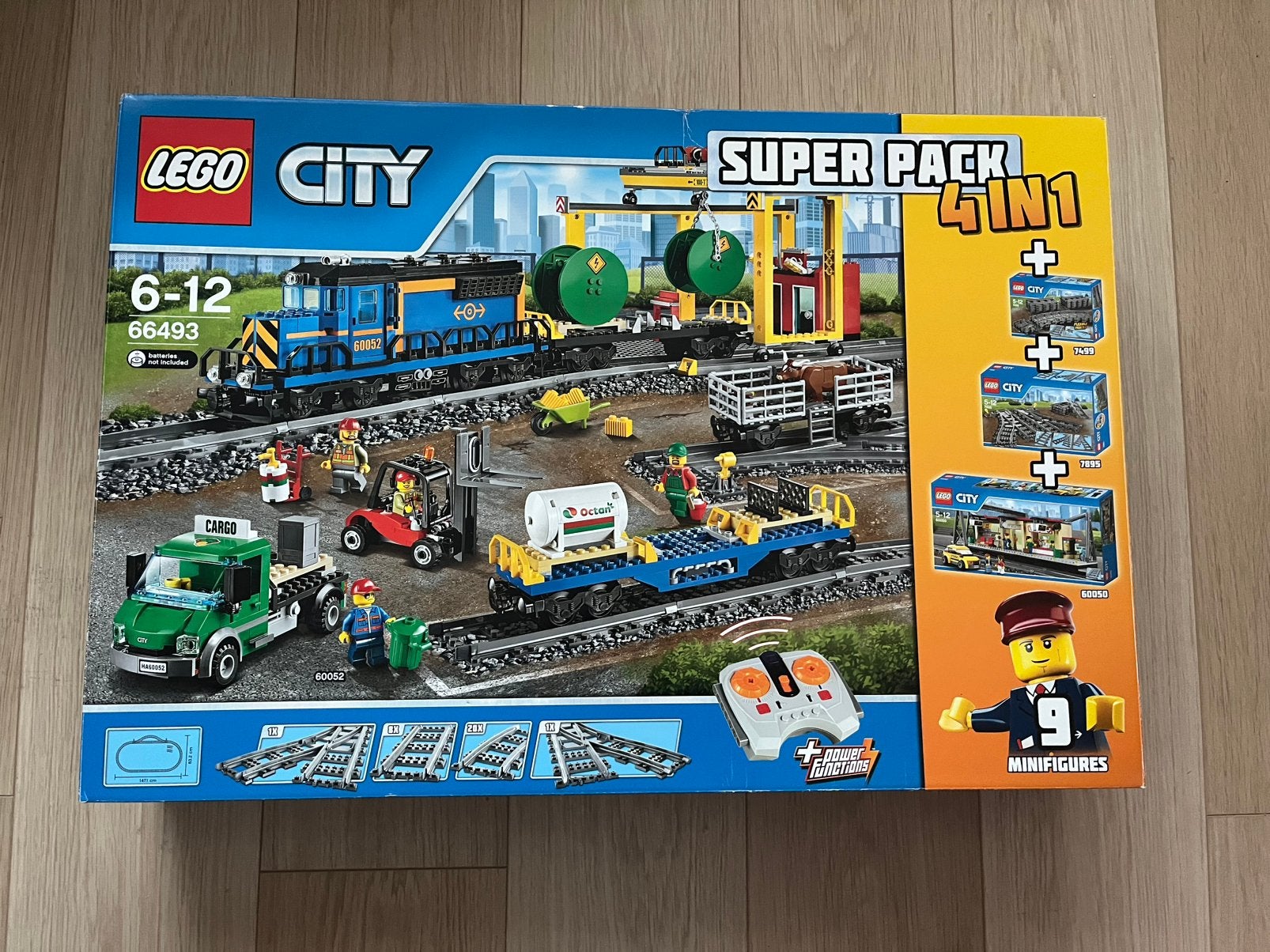 Lege doos Lego trein 66493, Ophalen, Lego, Overige typen, City