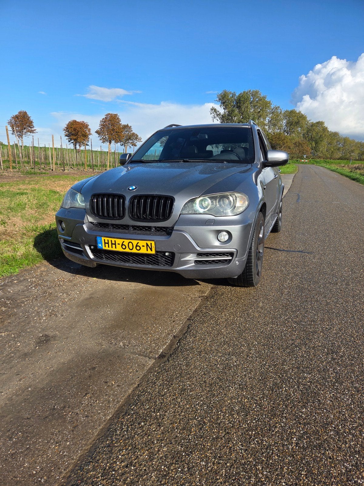 BMW X5 (E70) 4.8i V8 High Executive 2007, Auto's, 138 €/maand, 4799 cc, 2145 kg, Leder
