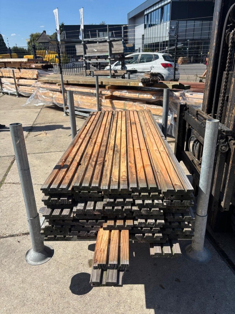 Douglas Triple Rhombus 27*140*1800mm 58 stuks, Ophalen, Nieuw, Minder dan 180 cm, Planken