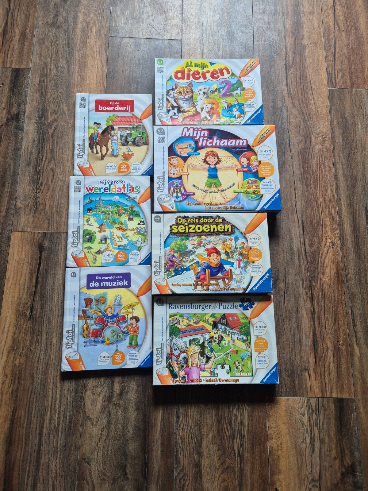 Tiptoi spellen en boeken (zonder pen), Ophalen of Verzenden, Zo goed als nieuw, Taal en Lezen, Met geluid