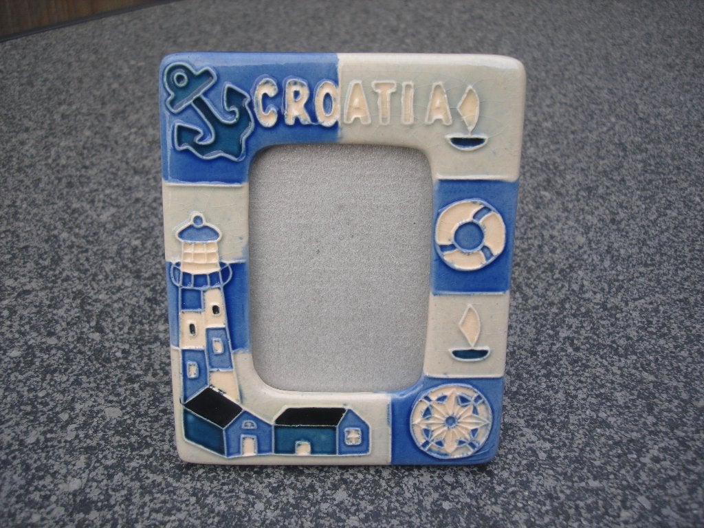 Fotolijstje Croatia, Ophalen of Verzenden, Nieuw, Steen/keramiek
