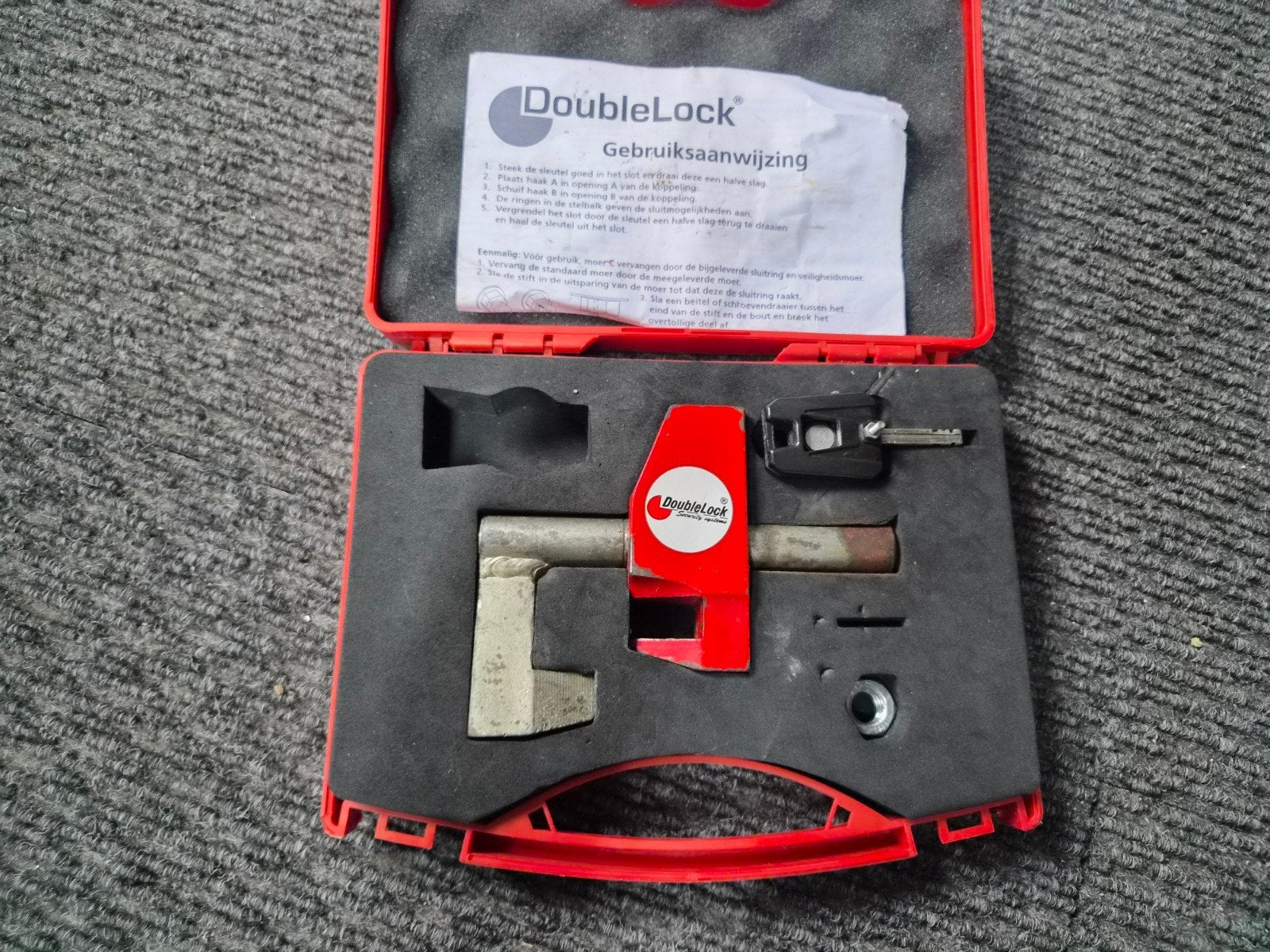 Doublelock slot, Ophalen of Verzenden, Gebruikt