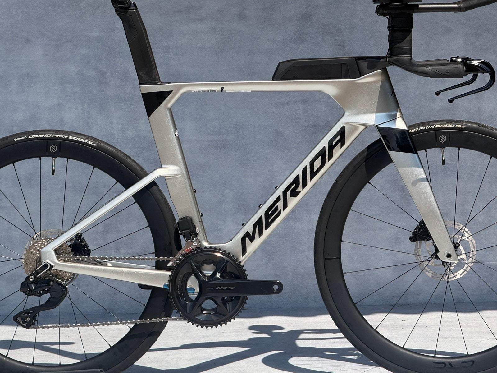 Merida Time Warp 5000 tri Triathlon fiets 2026 NIEUW Di2, Fietsen en Brommers, Carbon, Info@bykz.nl, Ophalen of Verzenden, Zo goed als nieuw