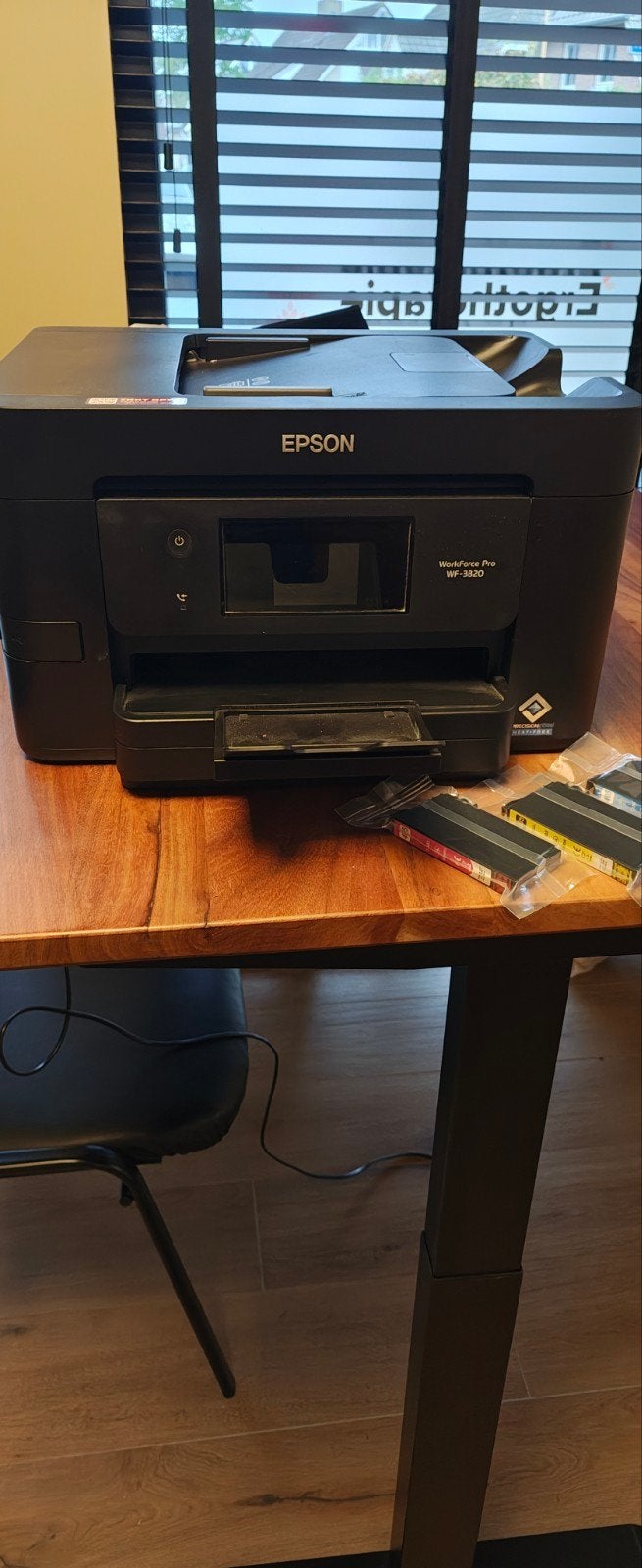 Epson WorkForce WF-3820 printer + 3 reservecartridges, Scannen, All-in-one, Draadloos, Ophalen of Verzenden