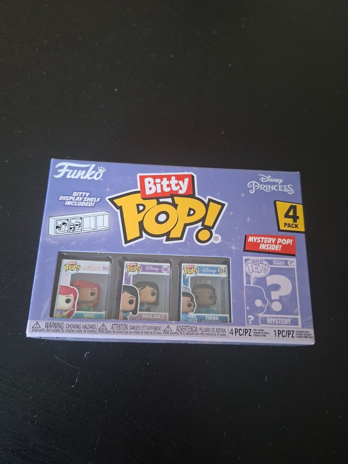 Disney Princess Bitty Pop! 4-pack Funko - Ongeopend, Ophalen of Verzenden, Pocahontas of Kl. Zeemeermin, Nieuw, Beeldje of Figuurtje