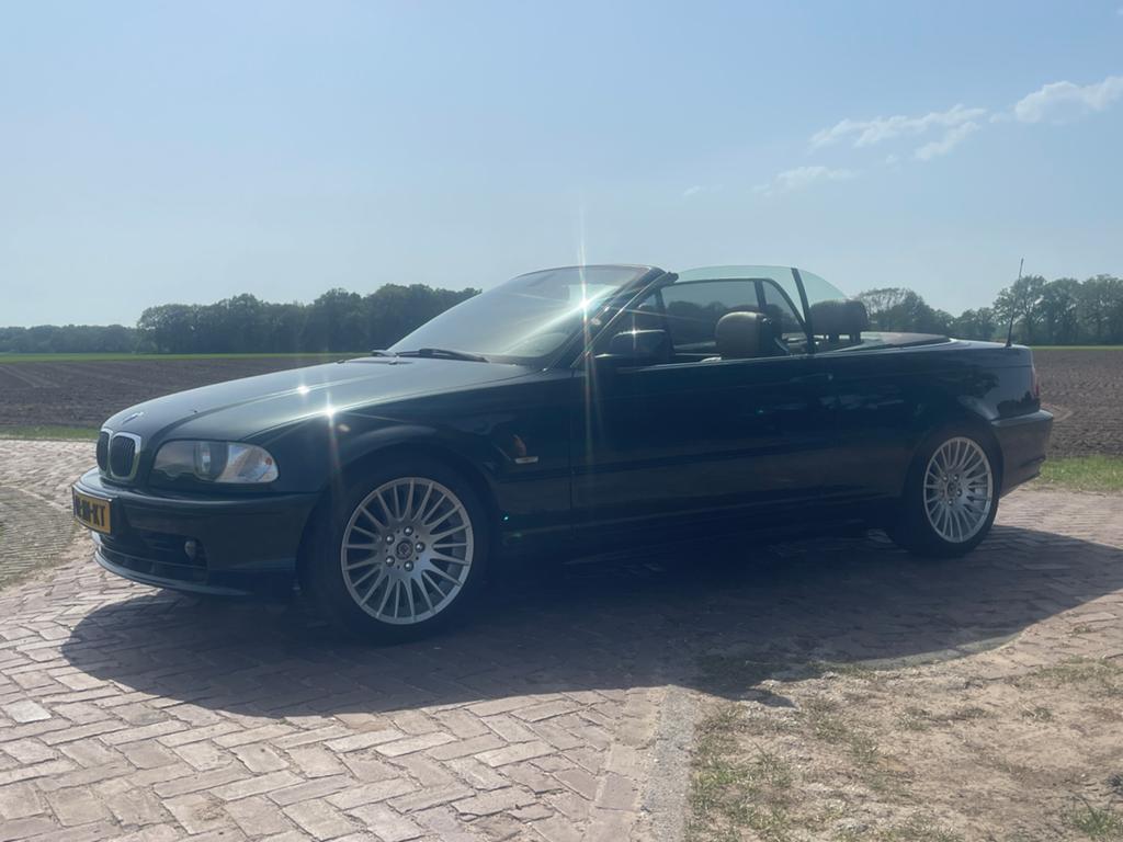 BMW 3-Serie 2.2 CI 320 Cabriolet 2002 Groen, Auto's, BMW, 2171 cc, Achterwielaandrijving, Cabriolet, 4 stoelen