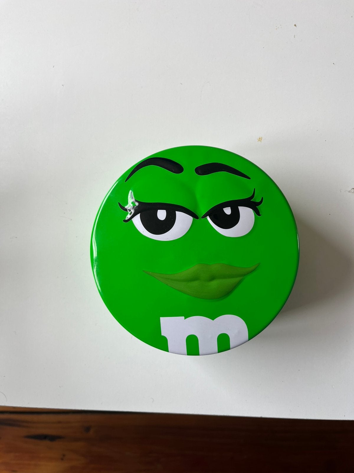 M&M blik groen, Ophalen of Verzenden, Zo goed als nieuw, Overige, Overige merken