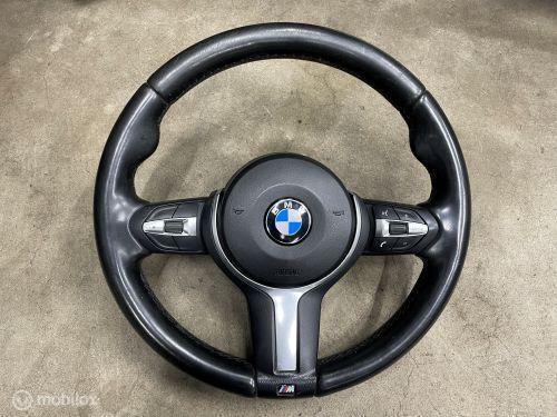 M Sportstuur leder + airbag BMW 1-serie F20 LCI ('15->), Gebruikt, Ophalen of Verzenden, BMW, BMW
