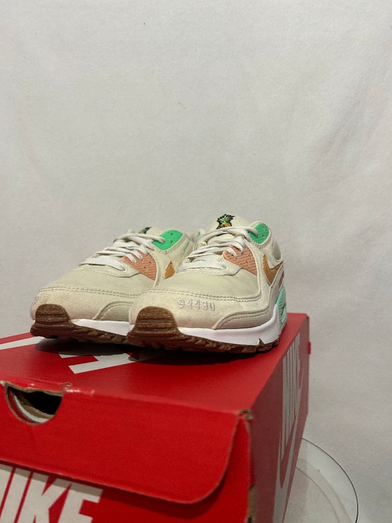 ALS NIEUW! Maat 41 - Nike Air Max 90 Happy Pineapple, Overige kleuren, Verzenden, Nike, Nike
