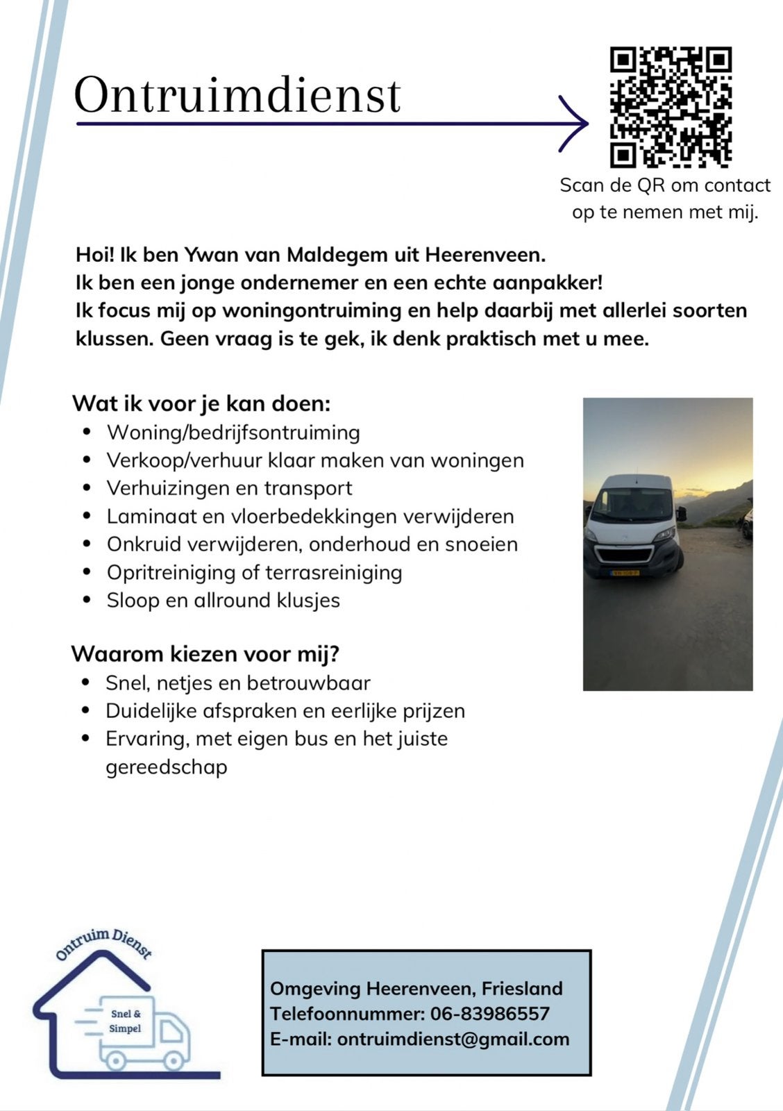 Woningontruiming Akkrum | Verkoopklaar Maken, Ophalen of Verzenden, 25 tot 50 cm, Minder dan 100 cm