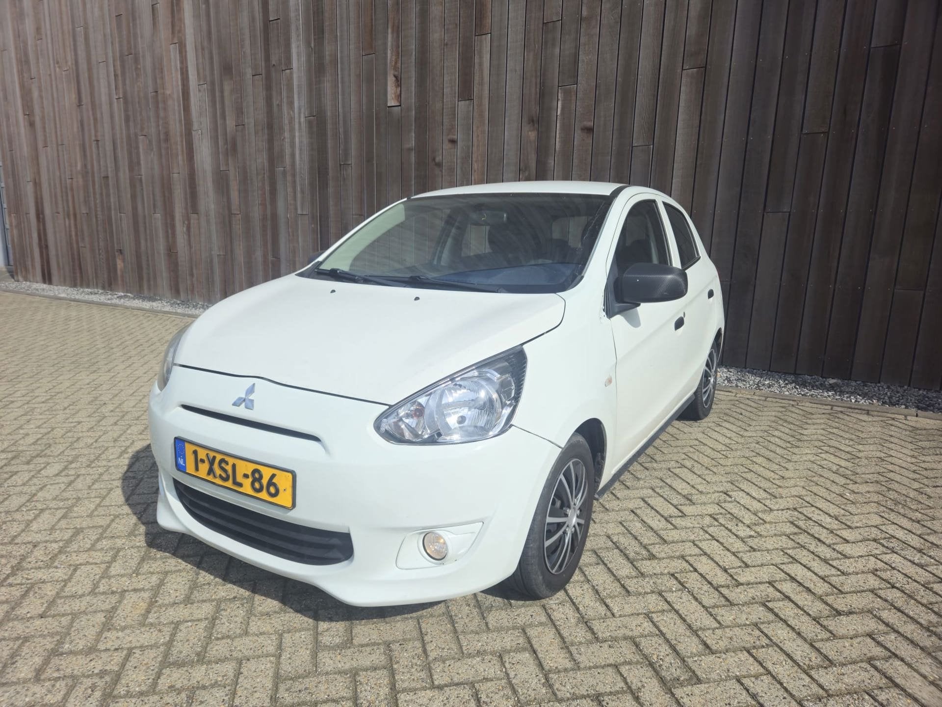 Mitsubishi Space Star 1.0 Inform, Auto's, Voorwielaandrijving, Euro 5, Gebruikt, Wit