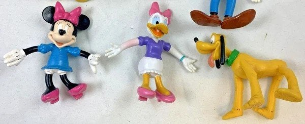 Disney Buigfiguren Mickey Minnie Donald Goofy Katrien Pluto, Coolsingel 104, 3011 AG Rotterdam, Netherlands, Zo goed als nieuw
