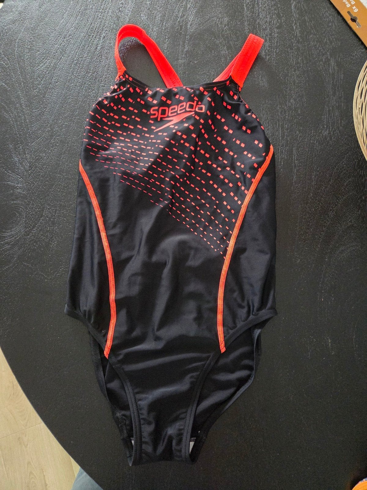 Speedo badpak maat 38, Zwart, Badpak, Gedragen, Speedo