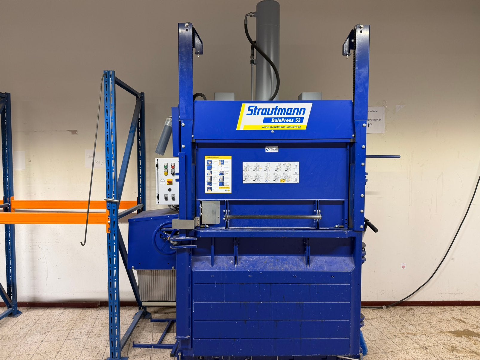 Balepress 53 kartonpers papierpers bj 2019, Ophalen, Zo goed als nieuw
