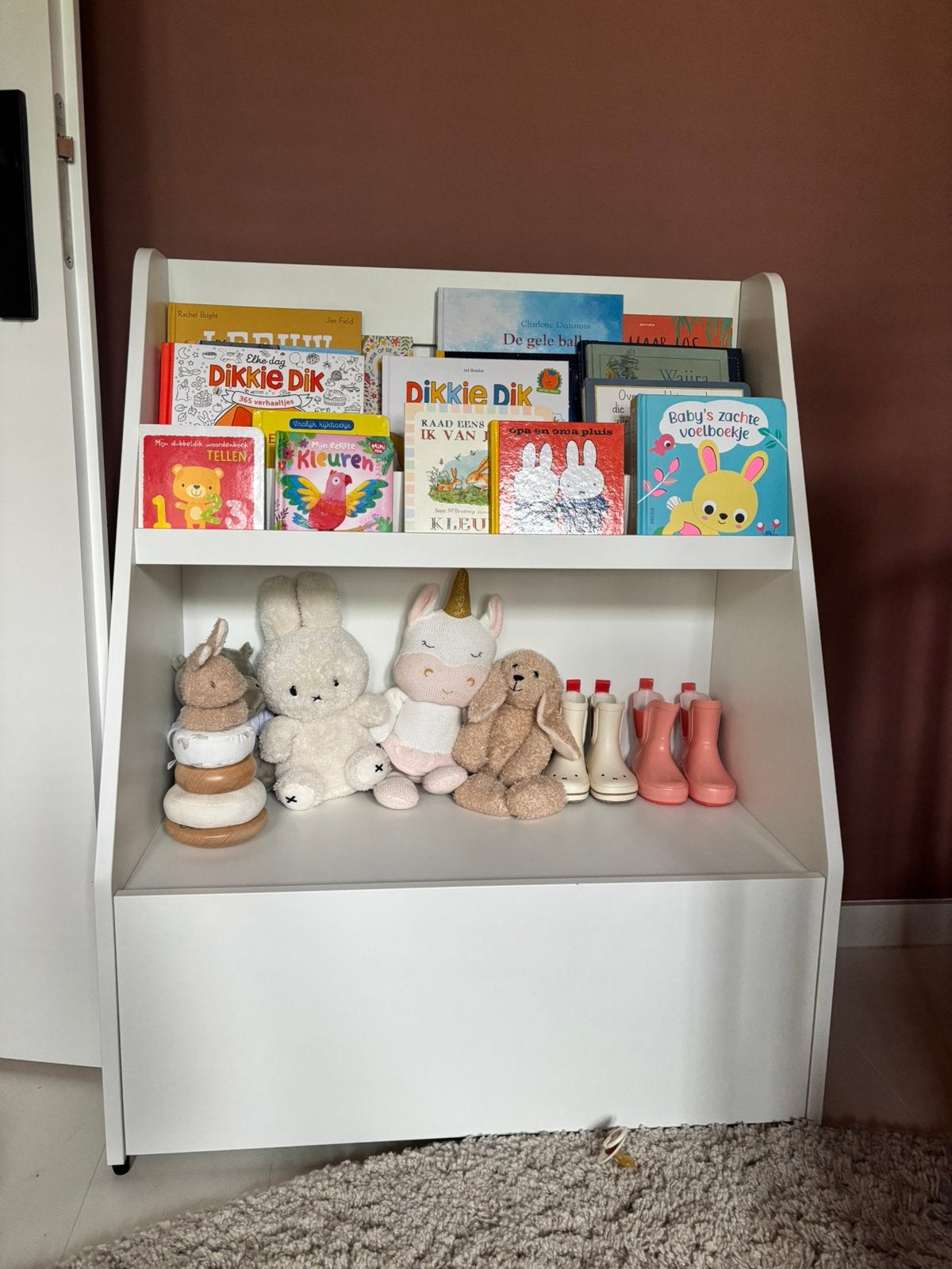 Boekenkast met opbergruimte model BERGIG van IKEA, Ophalen, Zo goed als nieuw, 25 tot 50 cm, 50 tot 100 cm